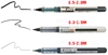 Kuretake FUDEGOKOCHI Hard Brush Tip Pens Sign Pen Calligraphy Brush Pen Japan 5