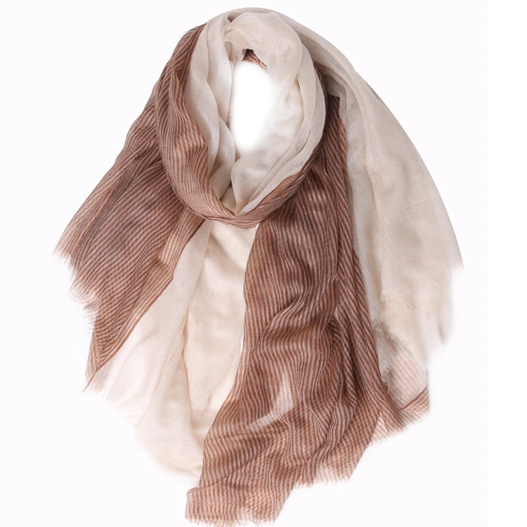 100% козья кашемир двойные лицо лоскутное изделие женские полосатые шарфы шаль пашмины тонкий 70x200 см