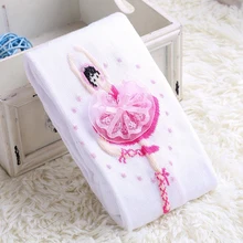 Children Pantyhose Baby Dolls Girls Ballet Dance Kids Girls Tights Cute Lace Girl Velvet Magic Stocking Baby Girls Tights D15