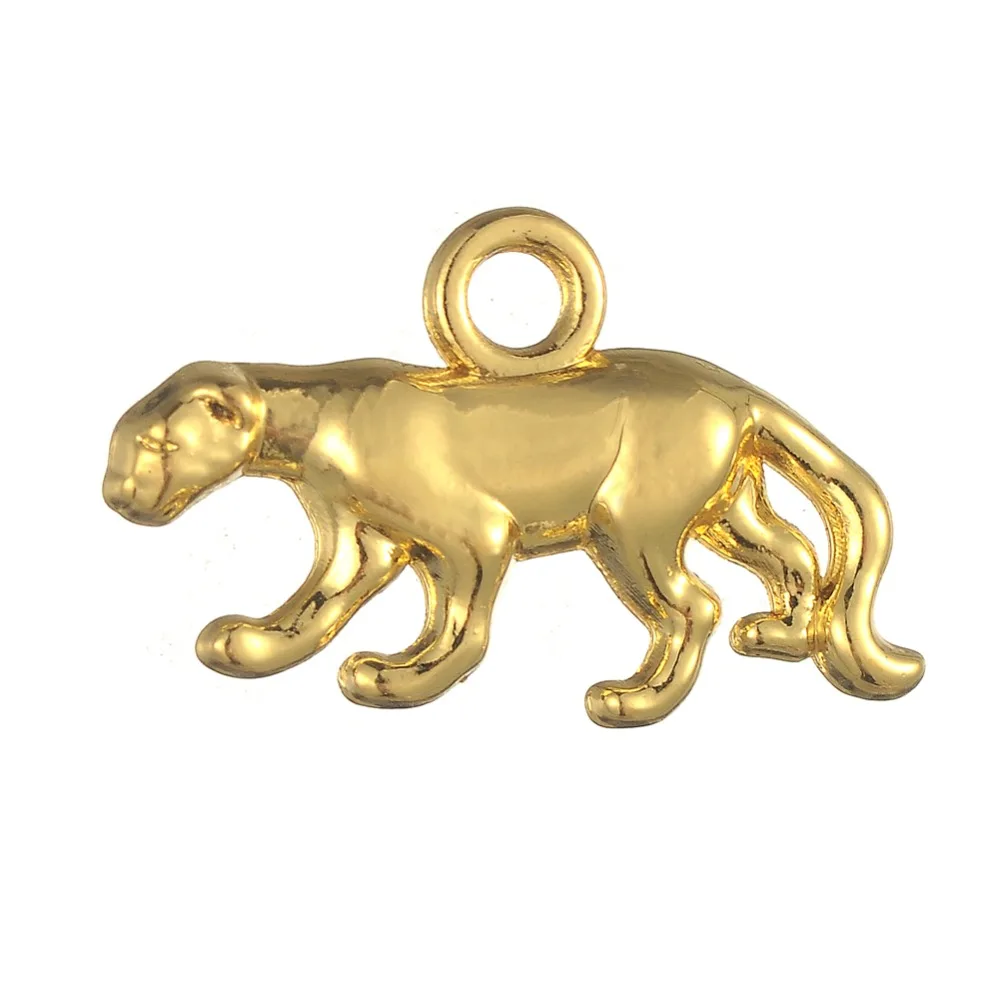 Skyrim Cool Leopard Shape Charm Luxury Folating Charms Jewelry Making