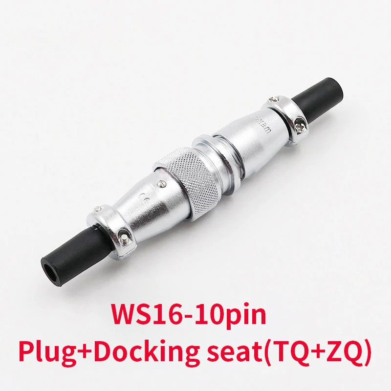 

WS16 Connectors 10 pin High Voltage Connector Plug Socket IP68 Waterproof Shockproof Industrial Power Connector