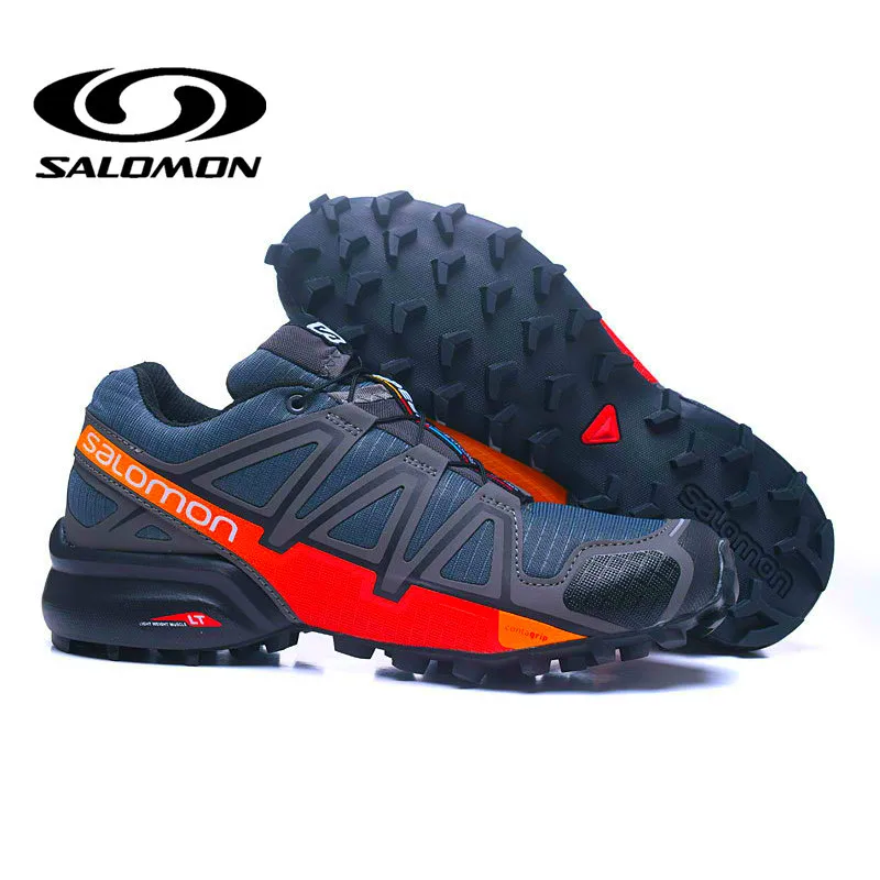 

Salomon Shoes Men Speed Cross 4 CS Cross-country Outdoor Shoes SPEEDCROSS 4 Eur40-46 Elastic Band Trekking Shoe Hot