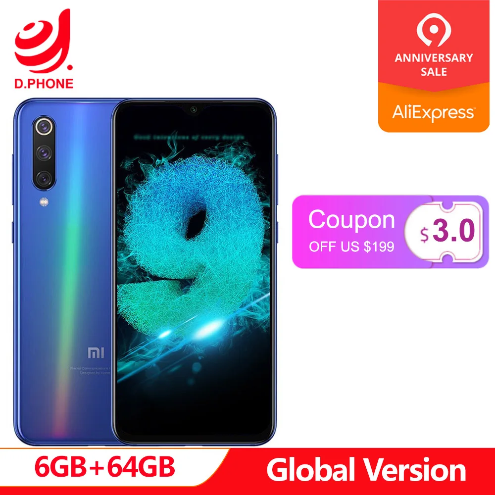 Global Version Xiaomi Mi 9 SE 6GB 64GB ROM Mi9 SE Snapdragon 712 Octa Core 5.97\