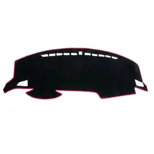 Коврик для приборной панели автомобиля коврик нескользящий солнцезащитный тент Накладка для Honda Civic 10th анти-светоотражающие украшение