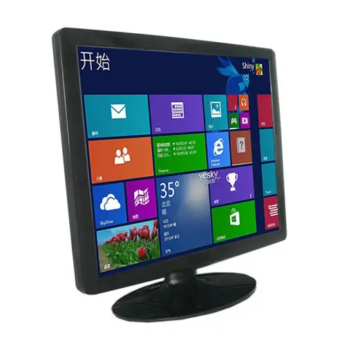 

17" Desktop 4-wire Resistive POS Touch Screen Monitor With HDMI DVI VGA Input