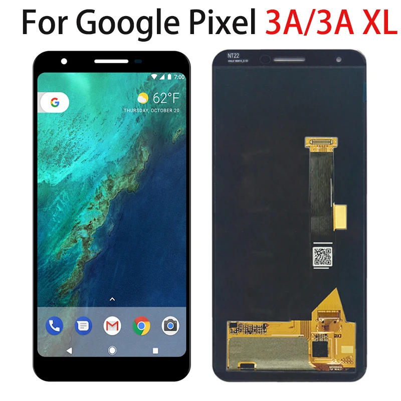 ЖК-экран для Google Pixel 3A G020F 5," Pixel 3A XL 6,0" ЖК-дисплей сенсорный экран панель дигитайзер сборка Ремонт Замена