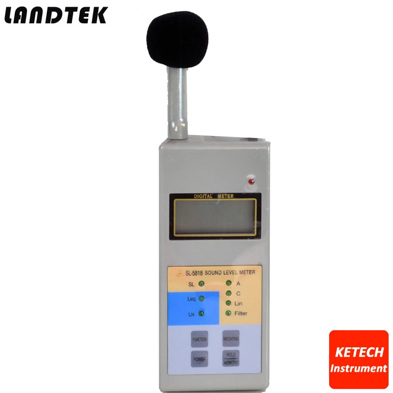 Портативный цифровой измеритель уровня звука Lantek SL5818