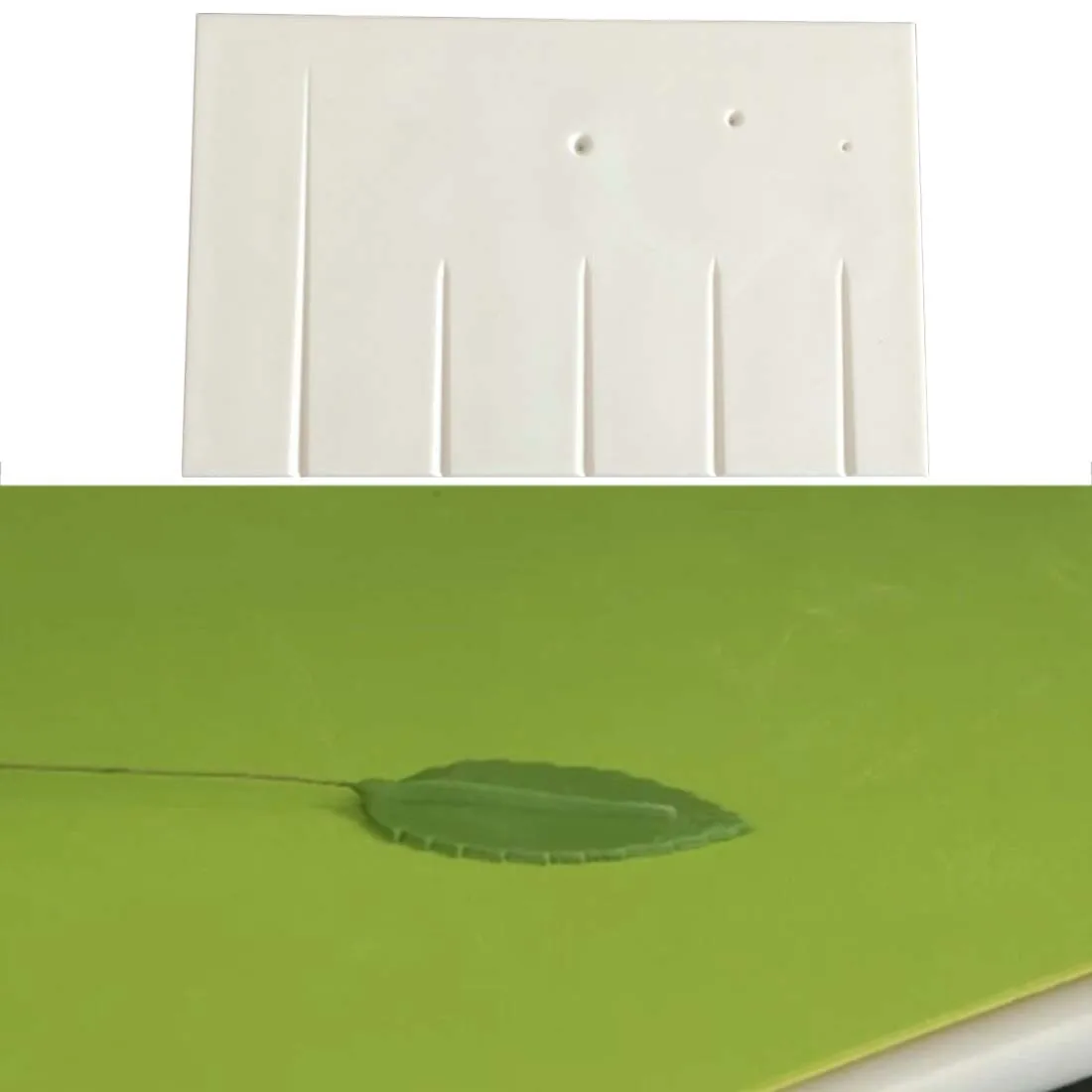 

Flower Stem Shape Board Sugarcraft Tool Fondant Cake Mold Decorating Sugarcraft Gum Paste Tools 20x12.5x0.6cm