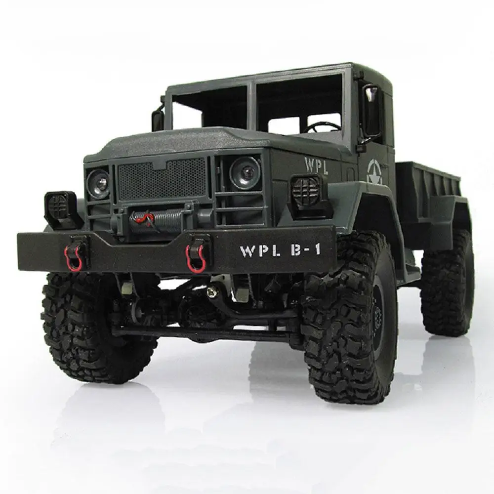 

WPLB-14 Military RC Truck 2.4G Military Off Road Vehicle Remote Simulation Of Military Vehicle Climbing car Toys for Children