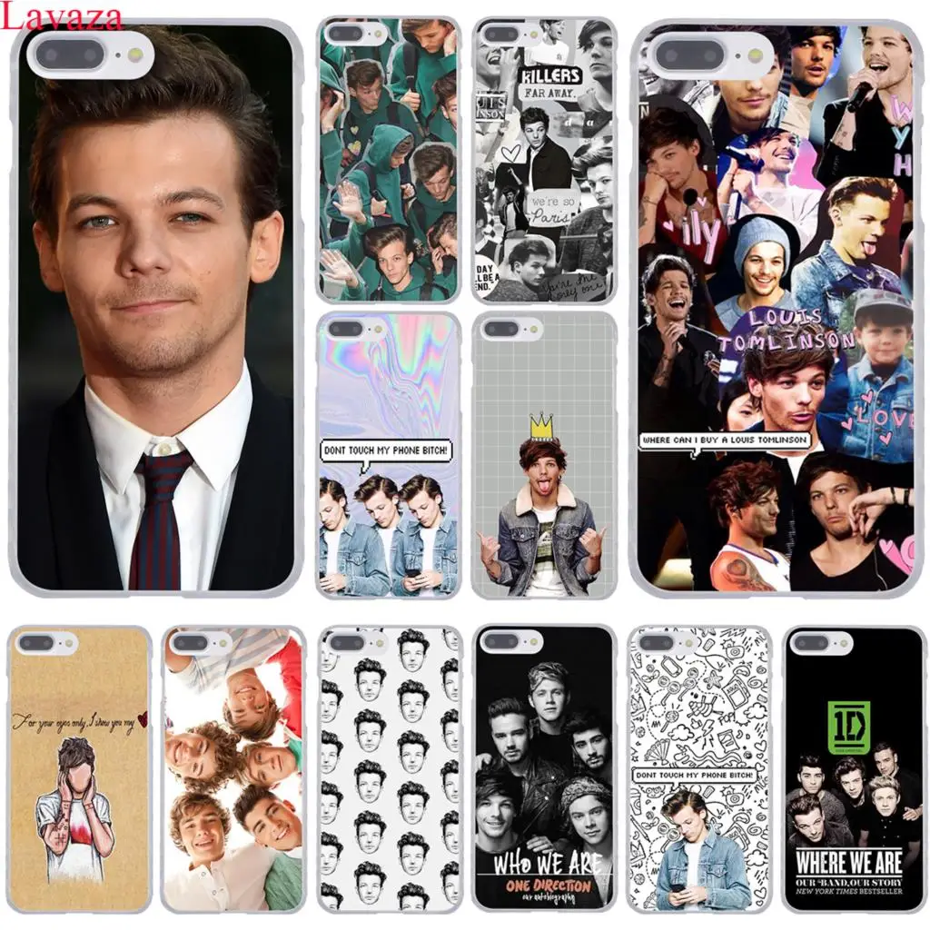 Lavaza One Direction 1d Louis Tomlinson Hard Phone Case for Apple iPhone 8 7 6 6S Plus X 10 5 5S SE 5C 4 4S