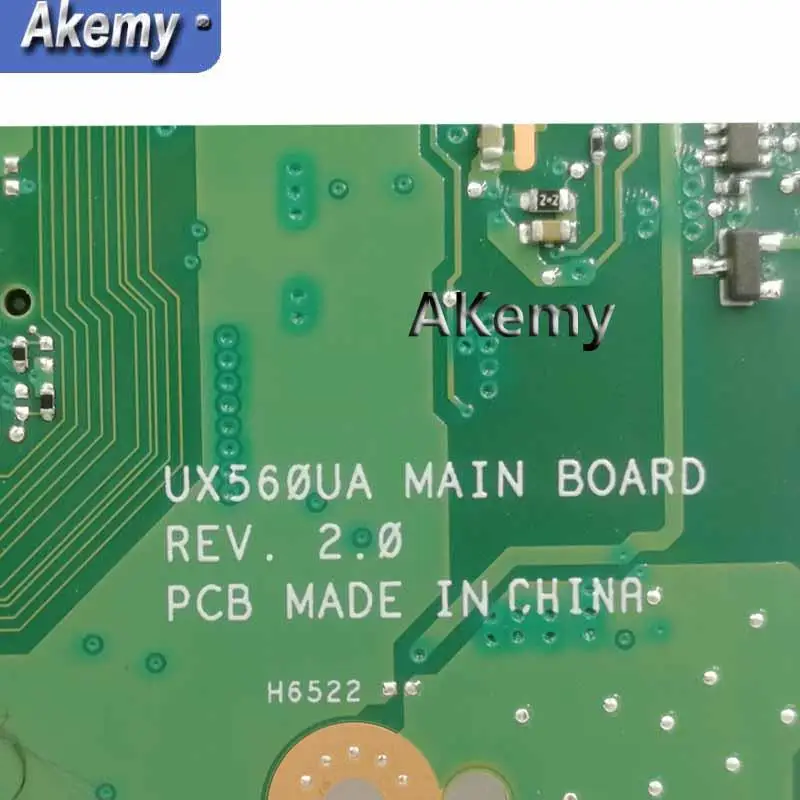 Материнская плата ноутбука Amazoon Q504UA для ASUS Q504UA Q504U Q504 тестовая оригинальная материнская плата 8G ram/I5-6200U cpu 90NB0BZ0-R00010