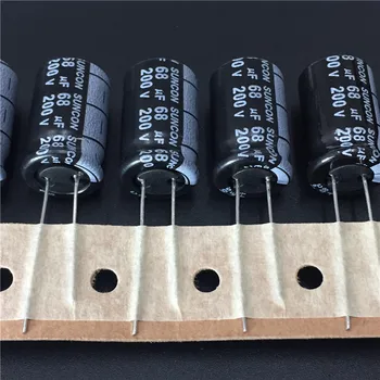 

5pcs/20pcs 68uF 200V SUNCON(SANYO) FH series 12.5x20mm 200V68uF Long Life High reliability Electrolytic Capacitor