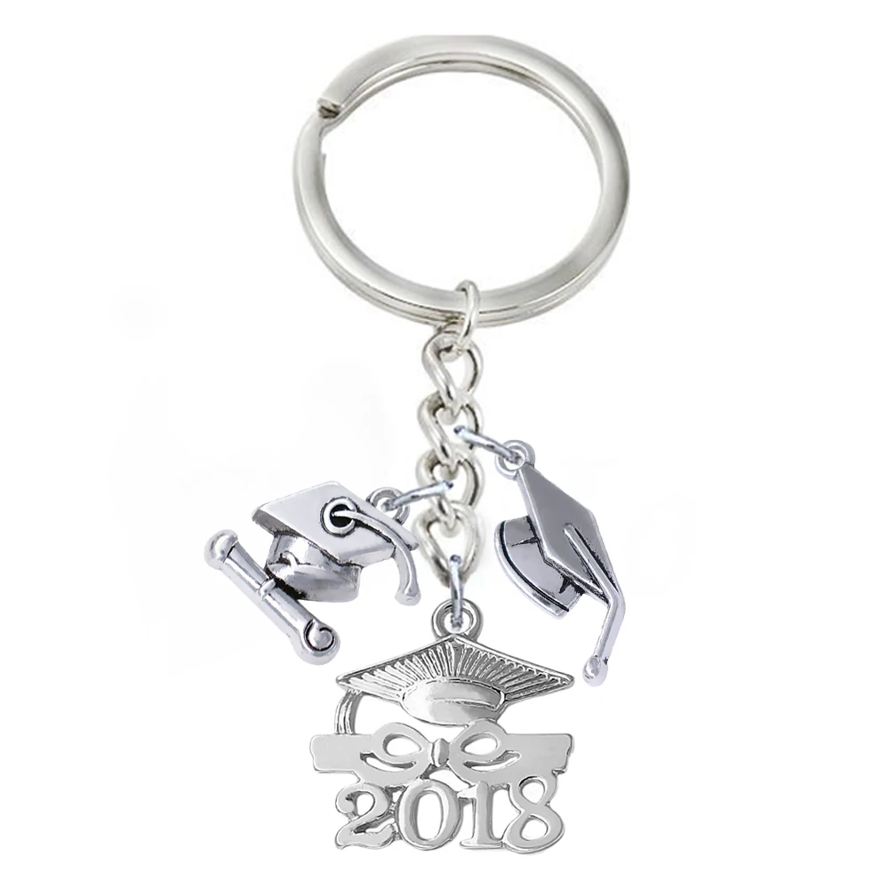 Various ancient metal graduation Dr. Cap pendant key chain FIT student ceremony gift souvenir keychain | Украшения и аксессуары