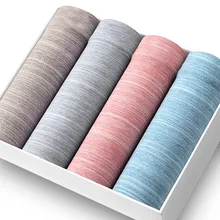 Мужские трусы s 4 шт \ много Нижнее белье органический натуральный хлопок боксеры мужские сексуальные боксеры проветриваемые размера плюс боксеры на каждый день