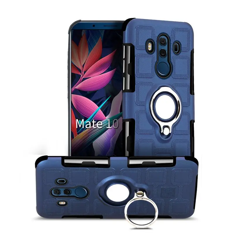 

Back Case For Huawei Mate 10 Pro Case For Mate 10 Lite Cover Finger Ring Protection Fundas For Huawei Mate 10 Lite Case Etui