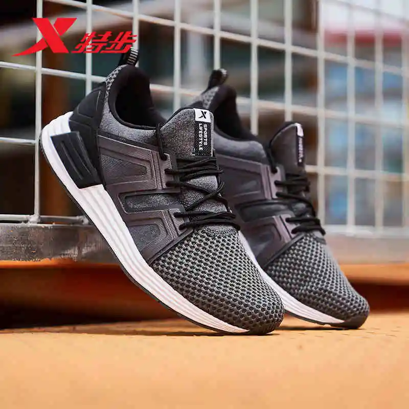 

XTEP Brand Professional Running Shoes for Women Air Cushion Outdoor Sports Shoes DMX Techonology Athletic Sneakers 983119119201