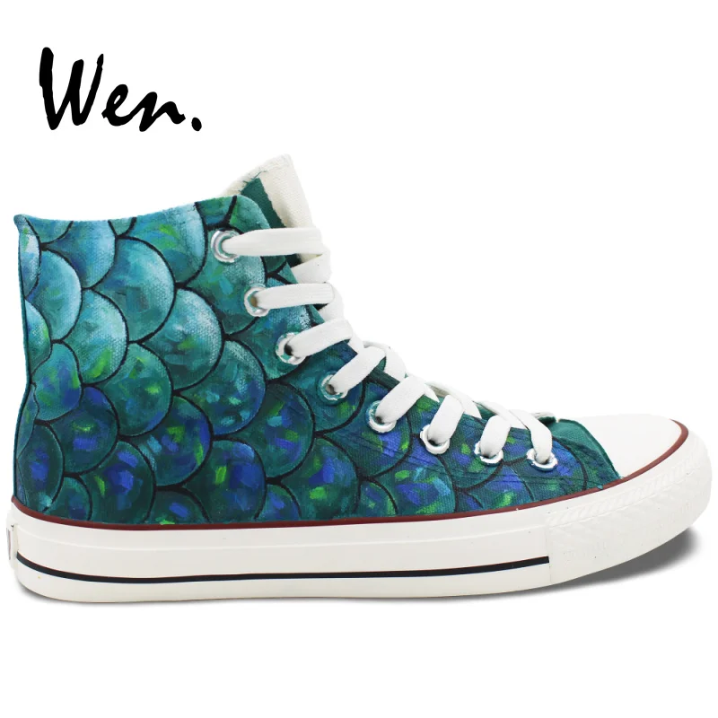 Prix pour Wen Planche À Roulettes Chaussures Custom Design Unisexe Peint À La Main Poisson Balances Toile Sneakers High Top Plat Hommes Femmes Cadeaux Prix pour Wen Planche À Roulettes Chaussures Custom Design Unisexe Peint À La Main Poisson Balances Toile Sneakers High Top Plat Hommes Femmes Cadeaux