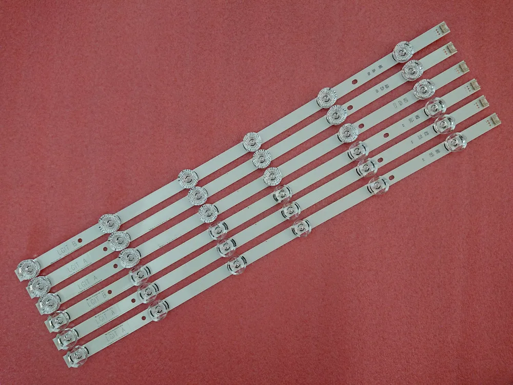 

Kit 3 PCS LED backlight strip for LG LGIT A B 32LB5700 32LF560T INNOTEK DRT 3.0 32 inch A B 6916L-2100A 2101A 6916L-1974A 1975A