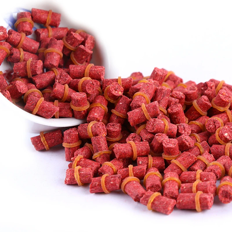 

Simpleyi 70pcs/bag Red carp fishing bait smell Grass Carp Baits Fishing Baits lure formula insect particle rods suit particle