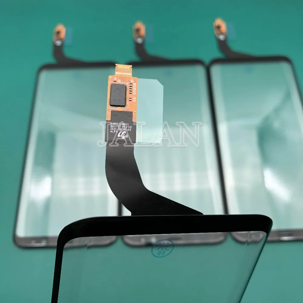 Сенсорная панель дигитайзер для samsung S8 plus G955 сенсорный+ стекло+ поляризатор поврежденный сенсорный экран Замена ЖК-дисплей сенсорный TP ремонт