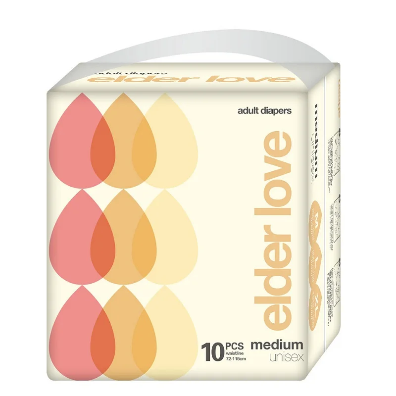 10PCS M L size for choice comfortable leakproof Ultra absorbent adult diapers disposable for adulte incontinence 1 10PCS M L size for choice comfortable leakproof Ultra absorbent adult diapers disposable for adulte incontinence 2