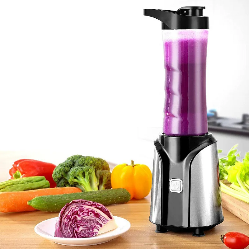 

Mini Electric Juicer Fruit Vegetable Slow Juice Extractor Blender Baby Food Milkshake Mixer Squeezer Bottle Smoothie Maker