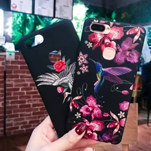 

For Coque Xiaomi Mi A1 Mi 5X Case Silicone 3D Relief Rose Cartoon Soft TPU Phone Cases For Xiaomi Mi6 Mi 6 Mi A1 Case Back Cover
