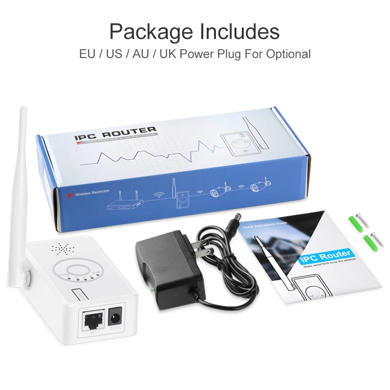 Расширитель диапазона Wi-Fi Sopport 2,4G WiFi ip-камера IPC маршрутизатор повторитель для беспроводной камеры система Увеличенная дальность передачи