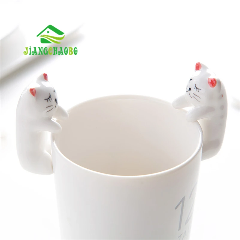 JiangChaoBo мультфильм Керамика палочки дозирующая детская ложка для полка стойка