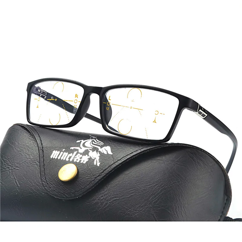 MINCL/High End Progressive Multifocal Reading Glasses Bifocal Reading