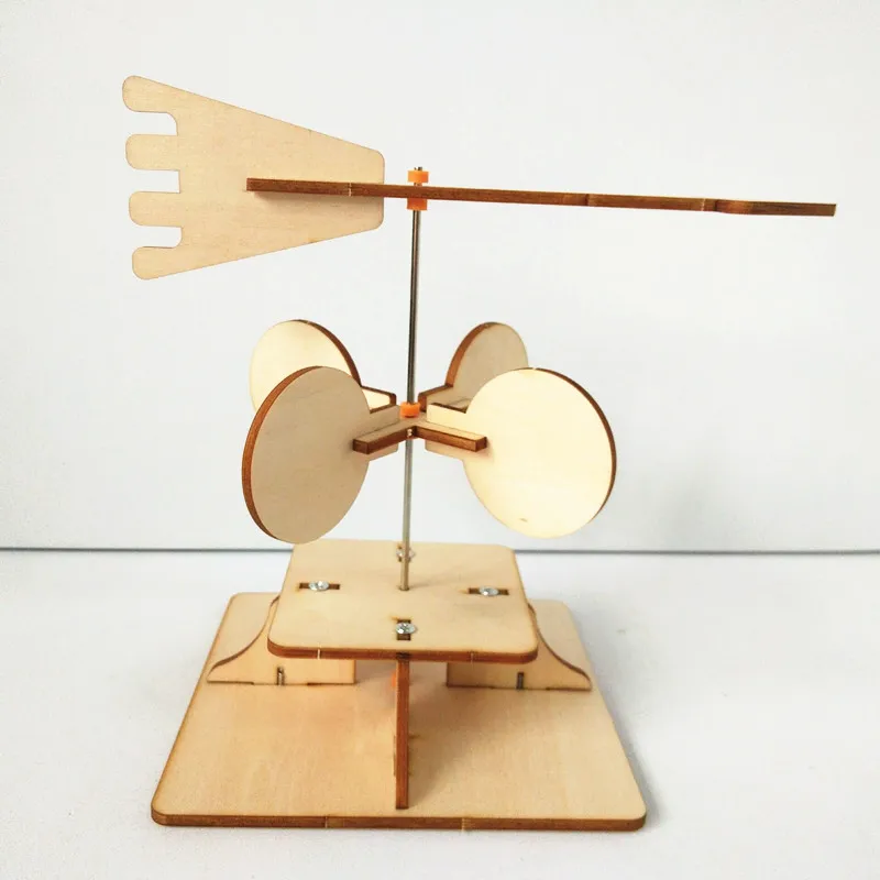  Happyxuan Science Kit Children Creative DIY Experiments Handmade Weather Wind Vane School Teaching  - 32991415444