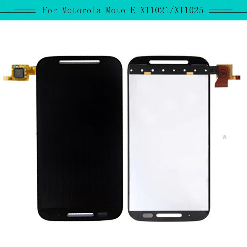 Tested 3pcs For Motorala Moto E XT1021 XT1022 E2 XT1527 XT1526 full LCD Display Assembly