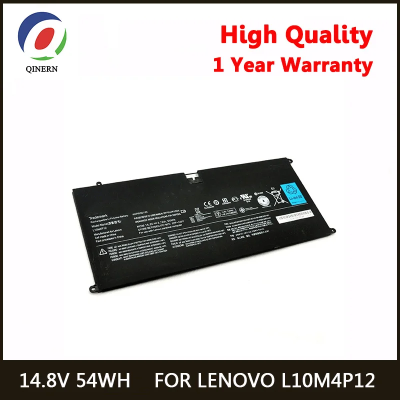 

14.8V 54Wh L10M4P12 Notebook Internal Laptop Battery Compatible with Lenov IdeaPad U300 U300S-IFI Yoga 13 Yoga13-IFI