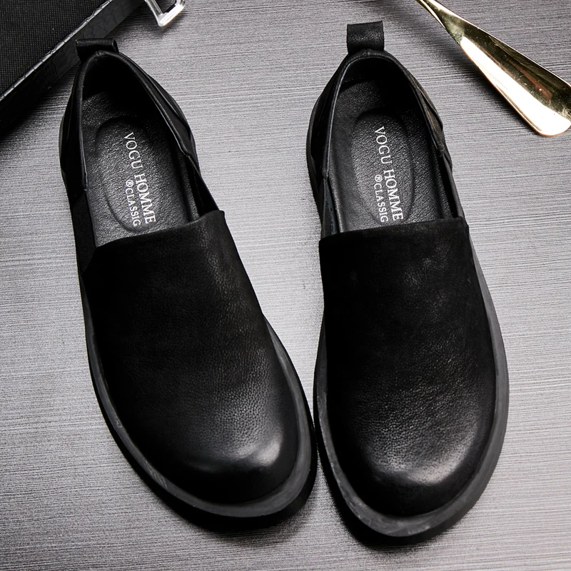 Men's shoes spring and autumn summer casual shoes men Genuine Leather shoes all-match cowhide breathable sneaker fashion male