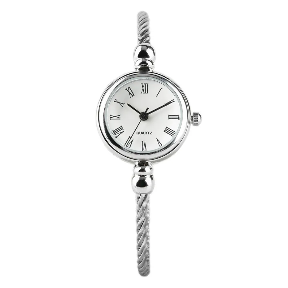 Black white dial women's bracelet watches16