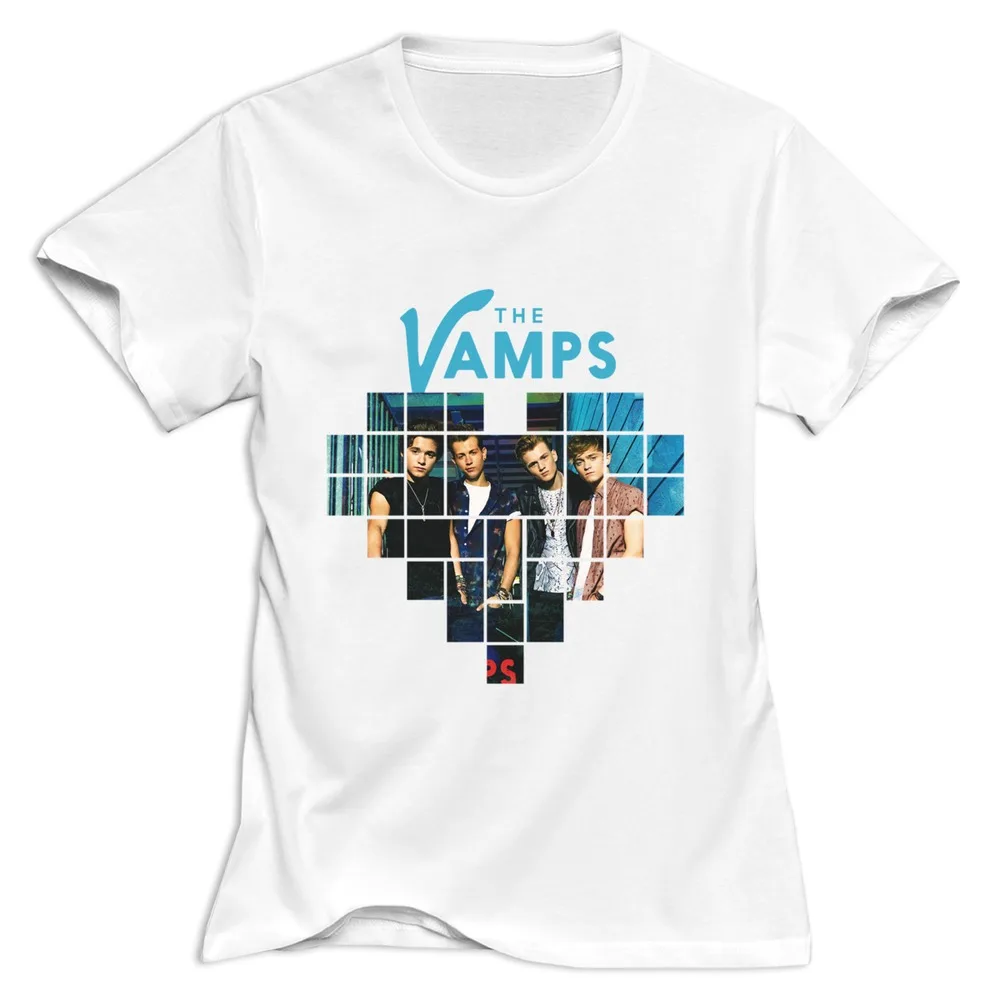 TheVampsBandCasualTShirtforWomensSwagGirlTShirts2015