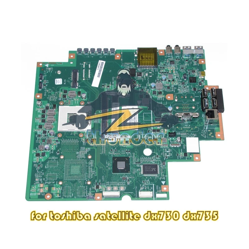 Материнская плата T000025050 для ноутбука toshiba satellite DX730 DX735 HM65 GMA HD3000 DDR3 | Компьютеры и