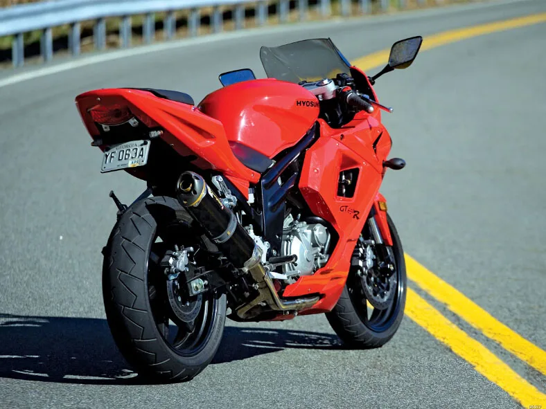 Hyosung GT650R Red Sport Bike Motorcycle Art Huge Print Poster TXHOME