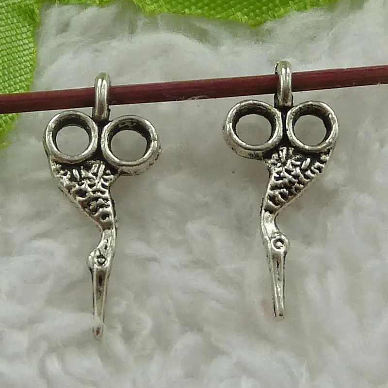 480 pieces antique silver scissors charms 21x9mm 3304in Charms from