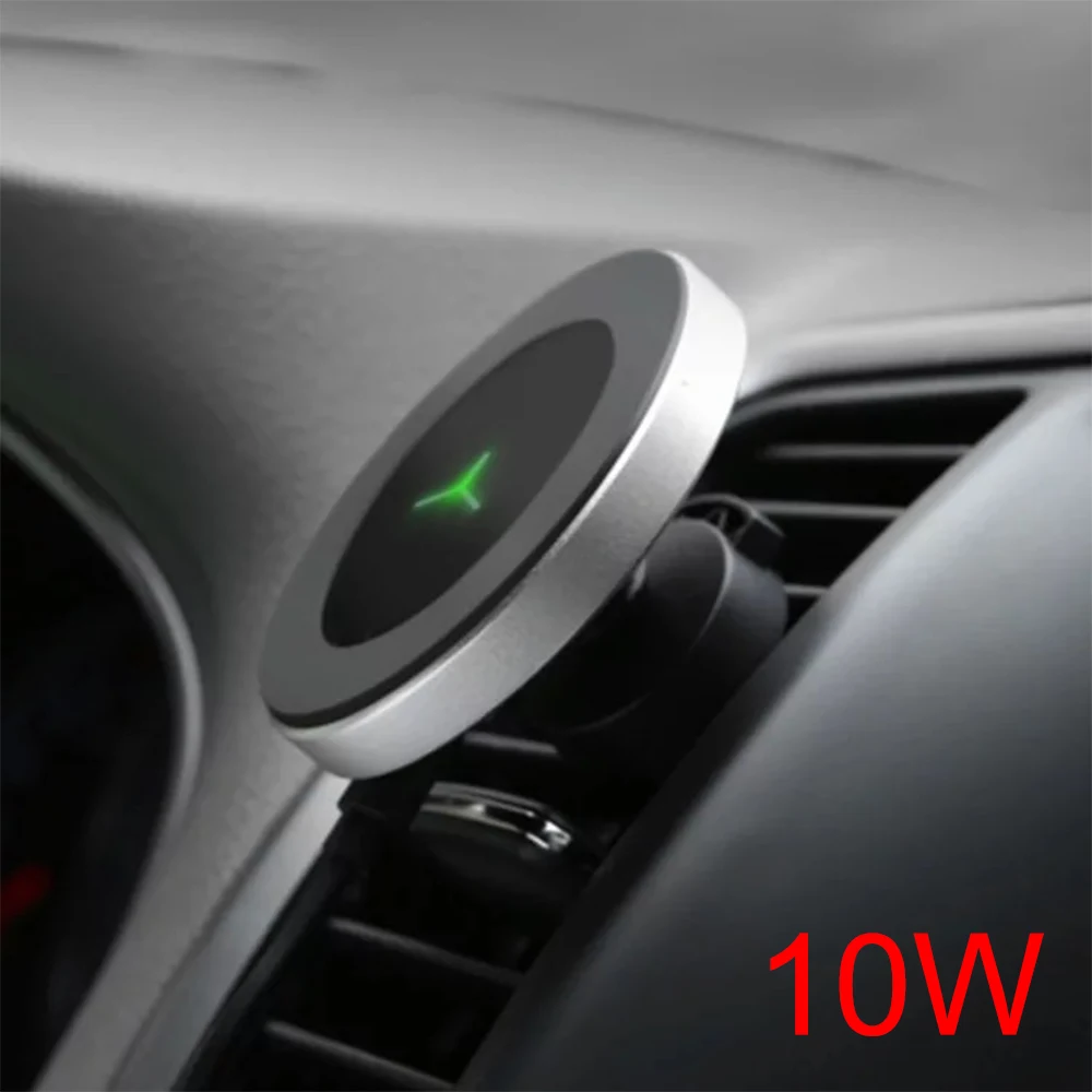 Qi Wirless Charger Magnetic Car Holder 360 Degree Rotation 5W 10W Car Wireless Charger For IPhone Max X Samsung S10 S9 Suntaiho