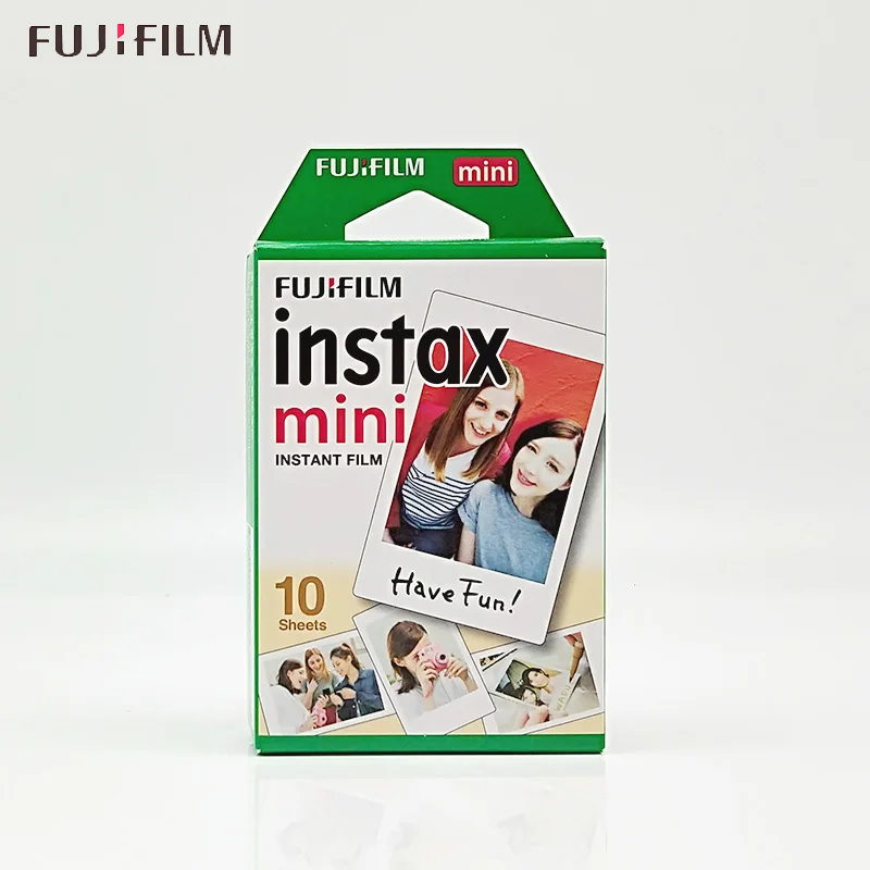 Пленка Fujifilm Instax Mini 9 10 листов fr FUJI Instant Photo camera Mini 9 7s 25 50s 70 90 SP-1 SP-2, Polariod 300 - Цвет: white