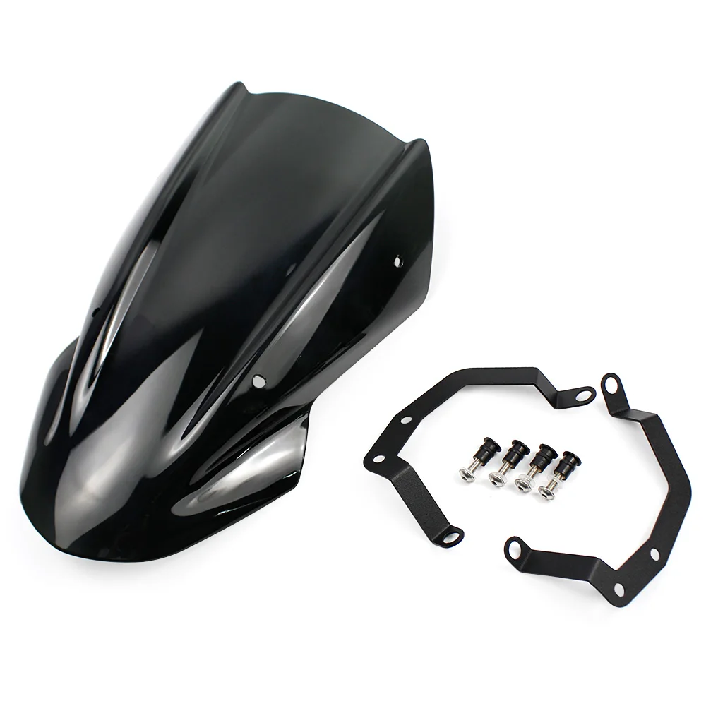 Для 2017 2018 2019 Kawasaki Z650 Z 650 мотоцикл лобовое стекло ветровое Flyscreen ветровой дефлектор