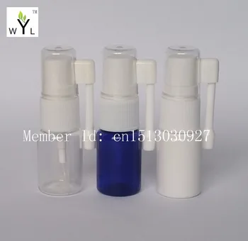 

10ml empty Oral Spray Bottle Applicators Rocker Spray Medical Spray Plastic PET Bottle refillable perfume atomizer WYL