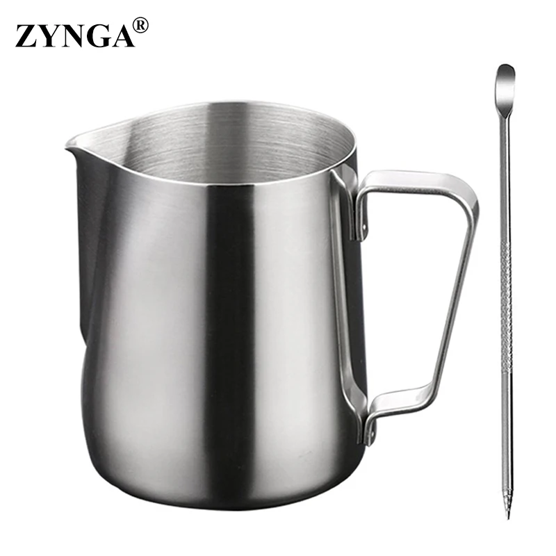 Milk Jug,museourstyty Stainless Steel Milk Coffee Latte Frothing Jug Pitcher Cup Maker Kitchen Craft Frothing Cup Milk Jug,museourstyty Stainless Steel Milk Coffee Latte Frothing Jug Pitcher Cup Maker Kitchen Craft Frothing Cup