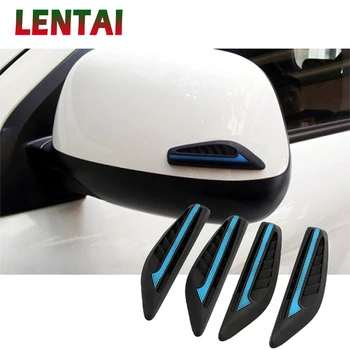 

OVERE 1Set Car door anti-collision stickers car mirror Anti-scratch For VW Golf MK4 4 MK7 6 Touran T5 Touareg Skoda Rapid Fabia