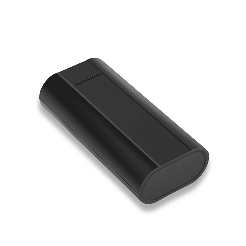 Новое зарядное устройство 26650 power Bank Внешнее USB зарядное устройство с ЖК-дисплеем для iPhone samsung DC128 - Цвет: Черный