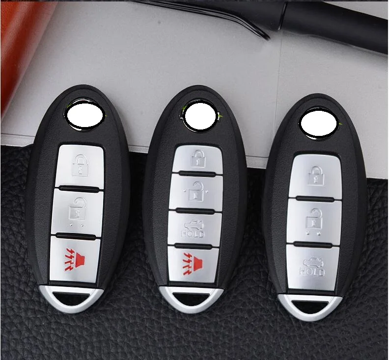 Чехлы для автомобильных ключей, чехол для ключей из ТПУ для Nissan Tiida Livina X-Trail T31 T32 Qashqai Teana March Juke для Infiniti EX FX G25