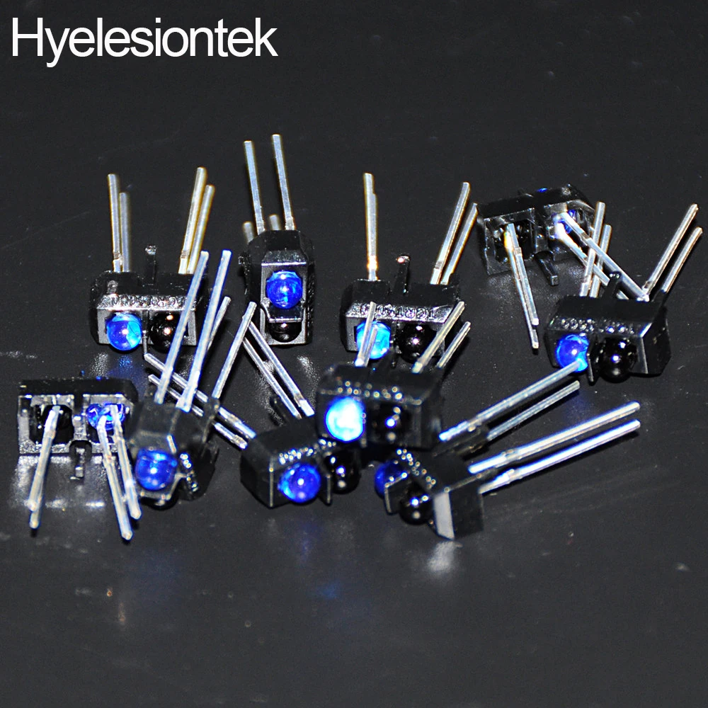 

10Pcs Sensor IR Sensors Switch DE Corrente TCRT5000 Transducer Infrared IR Motion 4 Pins Reflective Optical Photoelectric Module