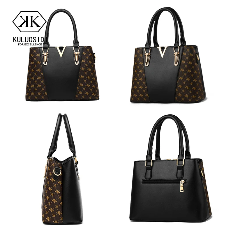 Women Bags Set 2 Pcs Leather Handbag Women Tote Bag Ladies Hand Bags for Women 2019 Messenger Bag S - 32891181509