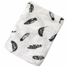 Новая муслиновая летняя детская муслиновая пеленка с геометрическим рисунком для младенцев подушка для купания младенцев Полотенце-пеленка одеяло s детское одеяло 110*110 см
